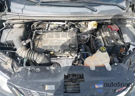 2017 Chevrolet Sonic Lt Auto from USA, damaged, VIN 1G1JD6SB4H4132489